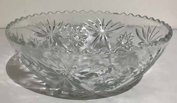 Medium Serving Bowl - EAPC - Early American Prescut (EAPC) Glassware by ...